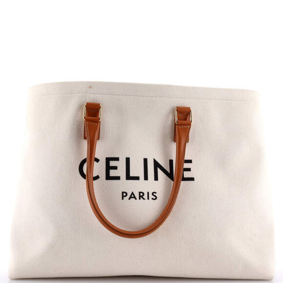 Celine Horizontal Cabas Tote Canvas #184120C11B - Picture 1 of 9